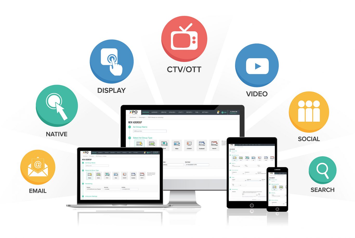 XPO on Stay Healthy, Go Digital Campaign 1 Knorex Cross-Channel