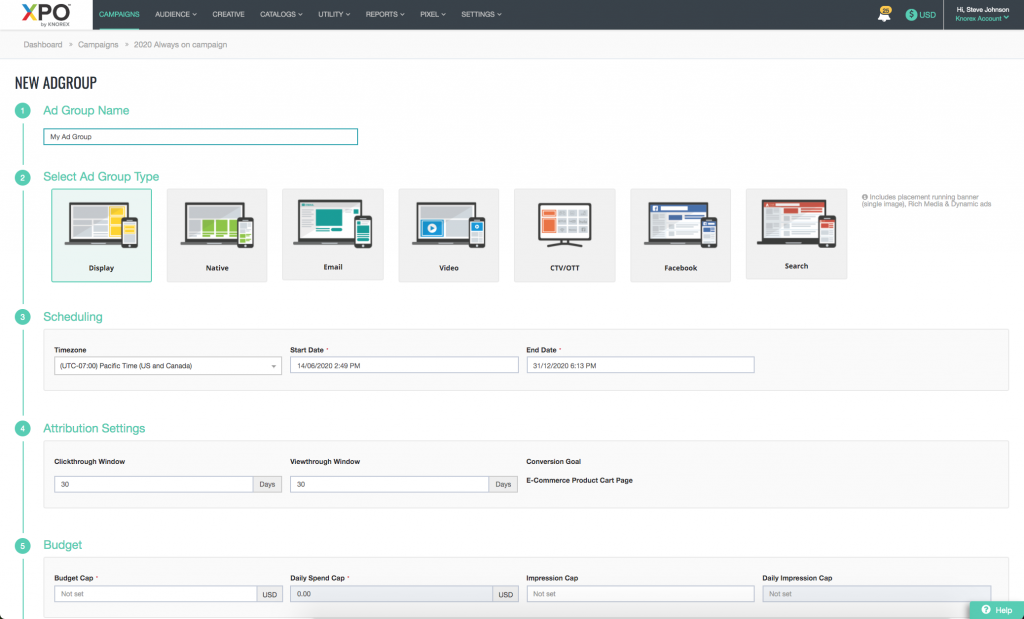 Home | Cross-Channel Marketing Cloud Platform | Universal Advertising | More Than A DSP 3 XPO Cross-Channel