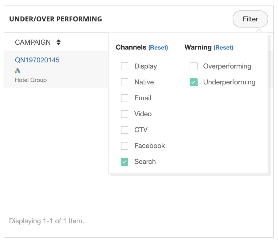 Multi-Account and Multi-Users Management 9 Customise your view