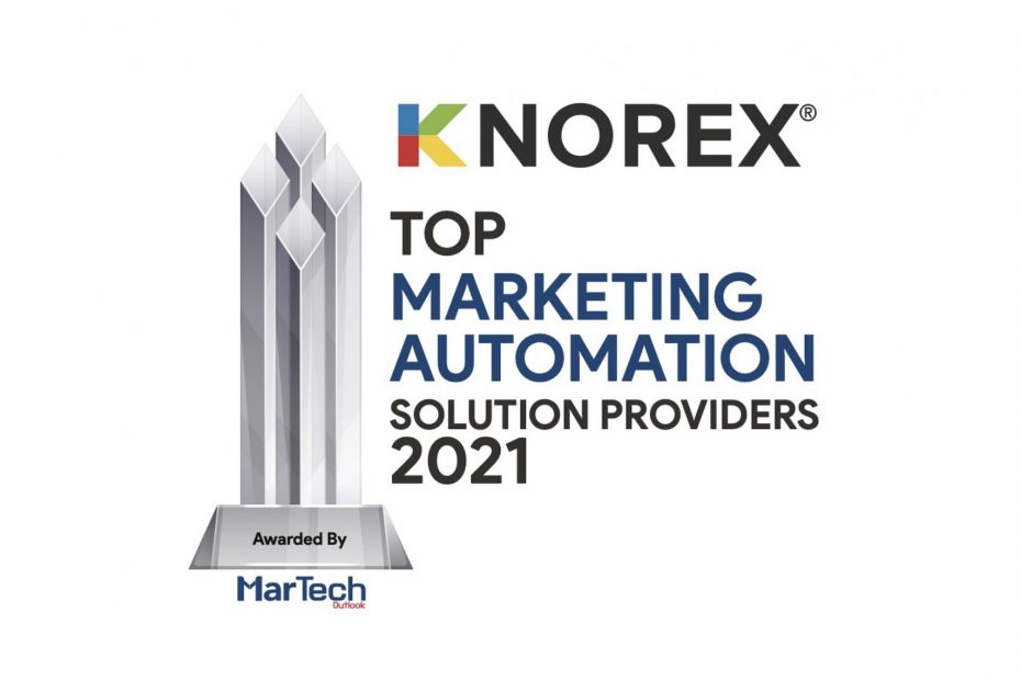 Knorex Named in Top 10 Marketing Automation Platform Solution Provider in 2021 5